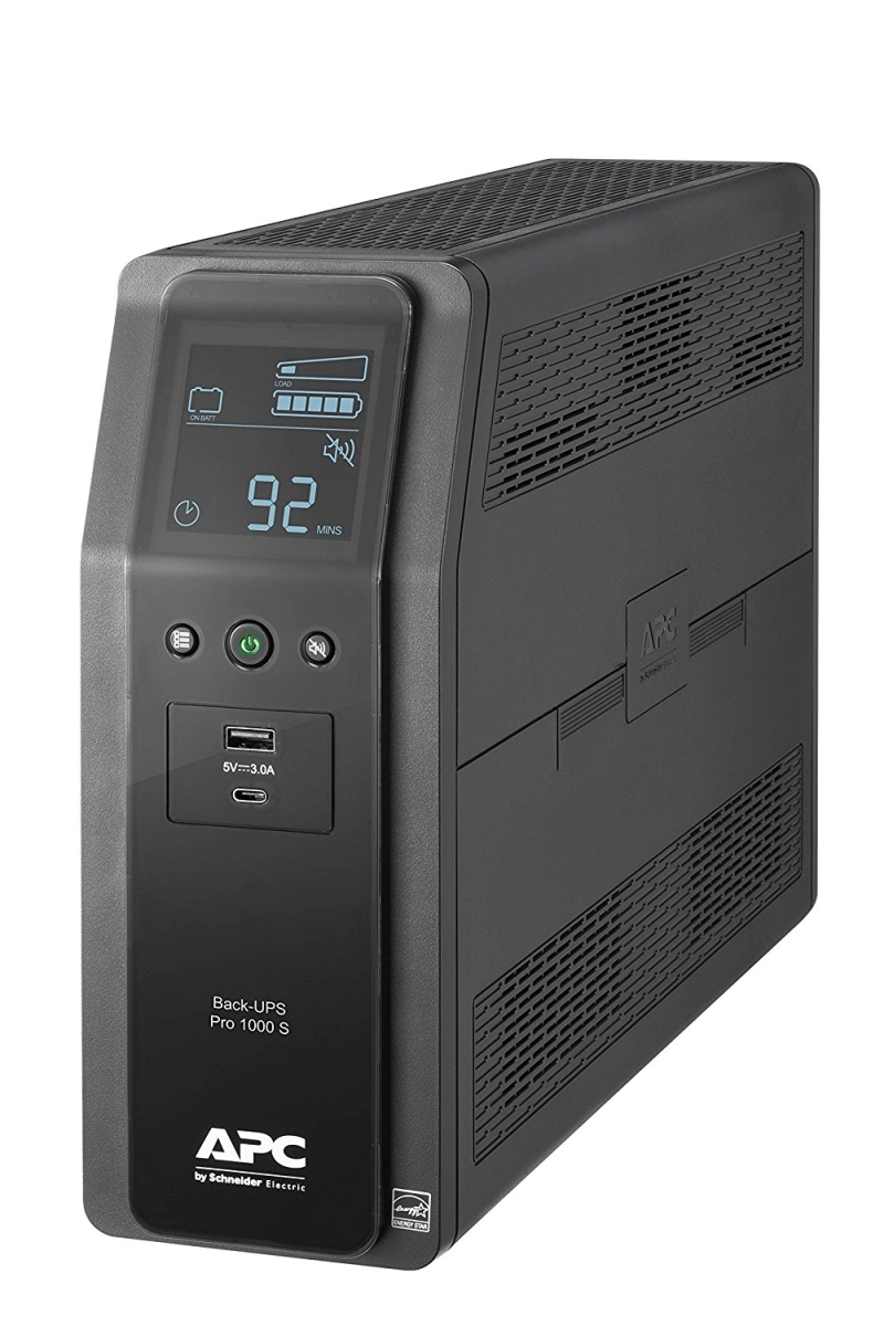 Picture of APC Schneider Electric IT Container BR1350MS 1350VA Back-UPS Pro Sinewave UPS Battery Backup & Surge Protector