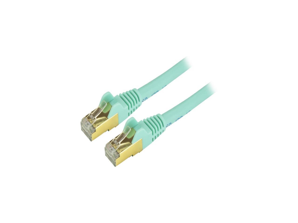 12 ft. Ethernet Patch Cable - Aqua