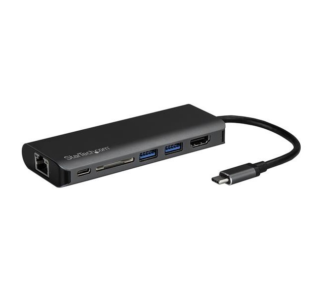 USB-C Multiport Adapter 2 x USB 3.0 HDMI SD Gigabit Ethernet