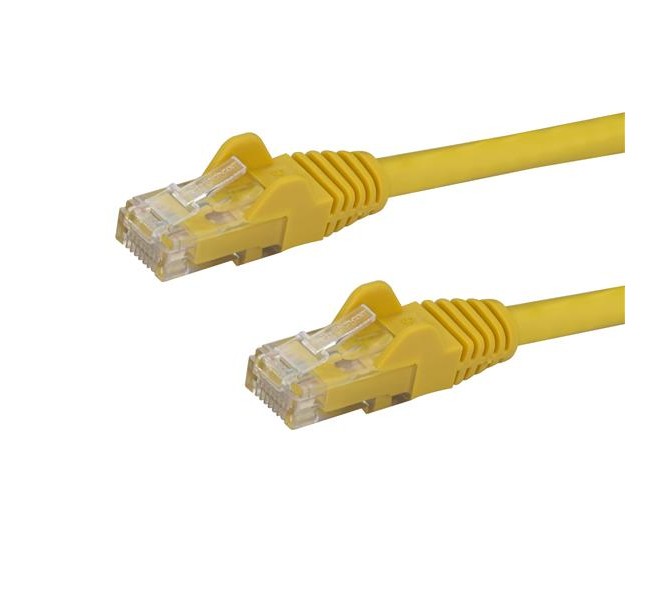 2 ft. Cat6 Ethernet Patch Cable with Snagless, Yellow