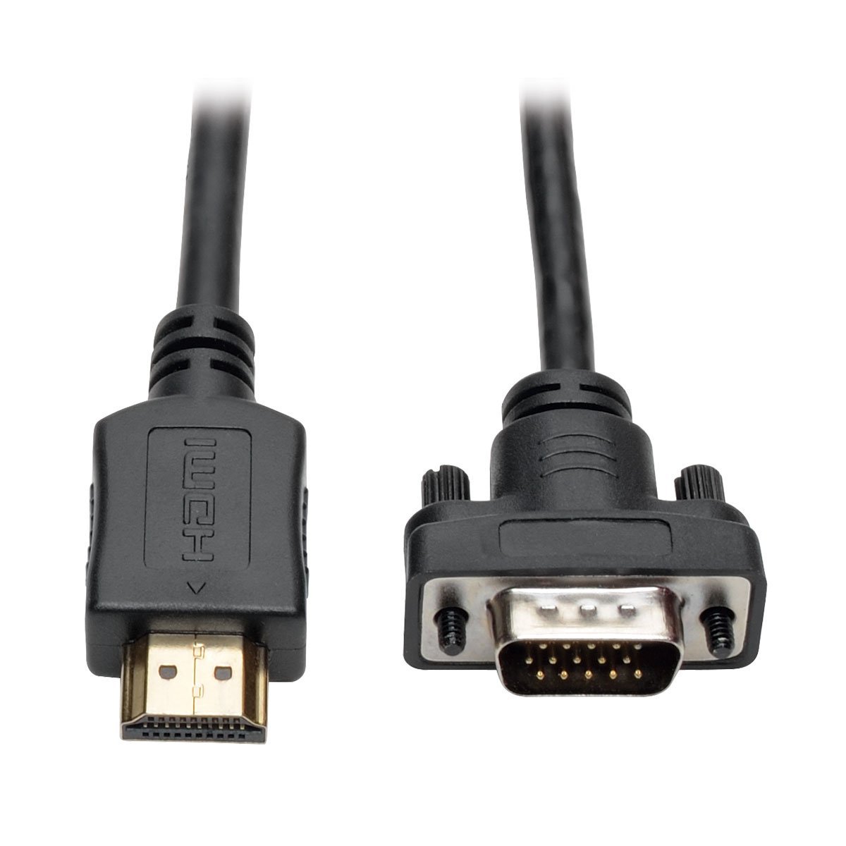Tripp Lite P566-010-VGA HDMI to VGA Active Adapter Converter Cable Low Profile HD15 M & M 1080p - 10 ft.