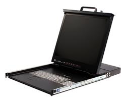 Picture of Dell N6MK0 1U Rack Console Slide 18.5 in. LCD