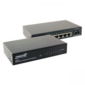 S8TB-NA 8 Port Unmanaged Gigabit Ethernet Switch -  Transition Networks