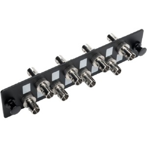 Picture of Tripp Lite N492-08S-ST Toolless Pass-Through Fiber Patch Panel MMF-SMF 8 ST Connectors