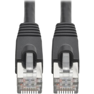 7 ft. CAT6A Snagless Shielded STP Patch Cable, Black