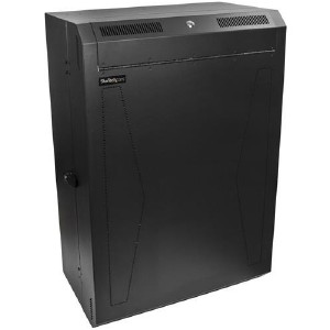 30 in. 8U Vertical Server Cabinet, Black