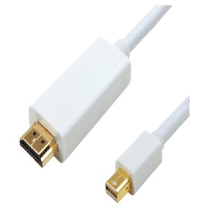 Picture of 4XEM 4XMDPHDMI6 6 ft. 2 m Mini Displayport Male to HDMI Cable