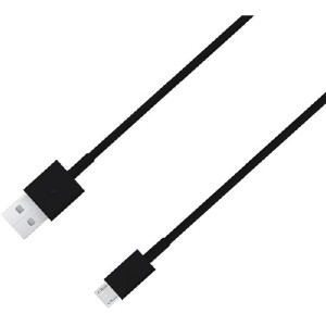Picture of 4XEM 4XMUSBCBLBK 6 ft. Black Micro USB to USB Cable