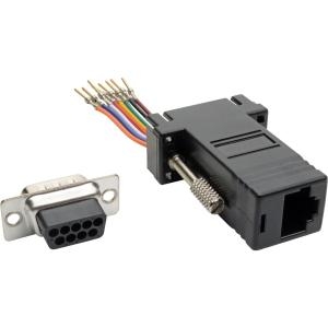 DB9 to RJ45 Modular Serial Adapter M & F