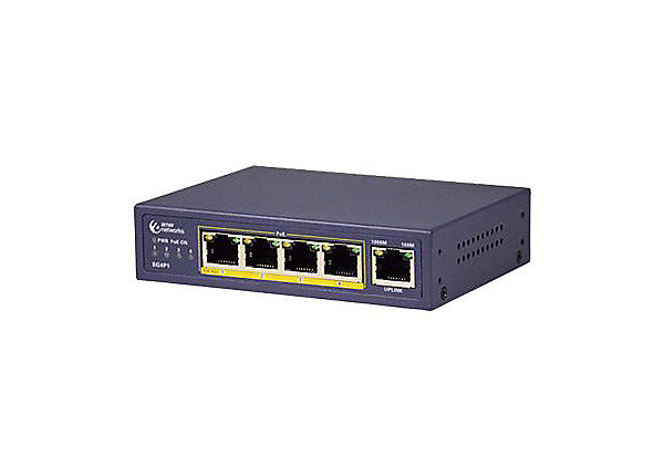 Picture of Amer Networks SG4P1 5 Port GIG Ethernet with 4 POE AF Ports Switch