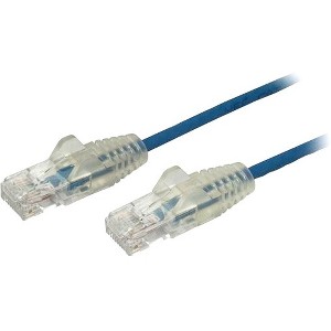 6 in. Cat6 Patch Network Cable, Blue