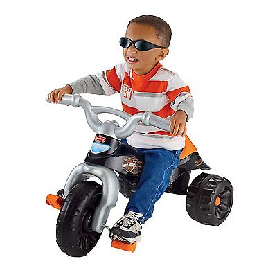 Fisher-Price W1778 Harley-Davidson Tough Trike Motorcycle