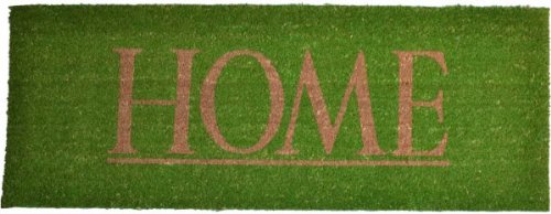 Imports Decor  Vinyl Backed Coir Doormat Home