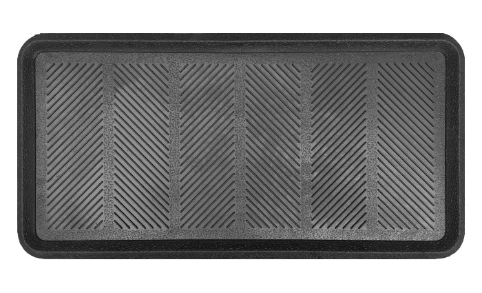 Rubber Boor Tray, Black