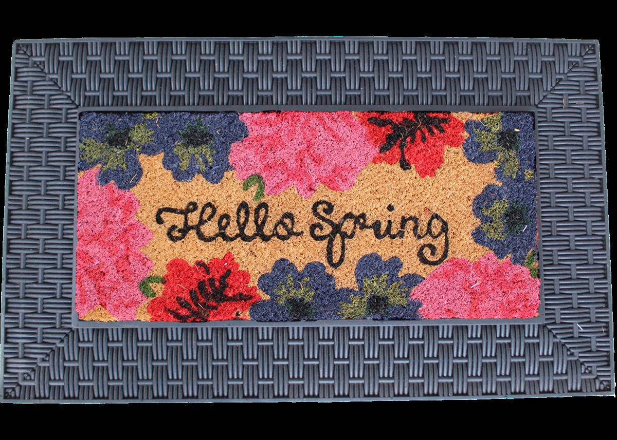 18 x 30 in. Outdoor Summer Door Mat, Multi Color