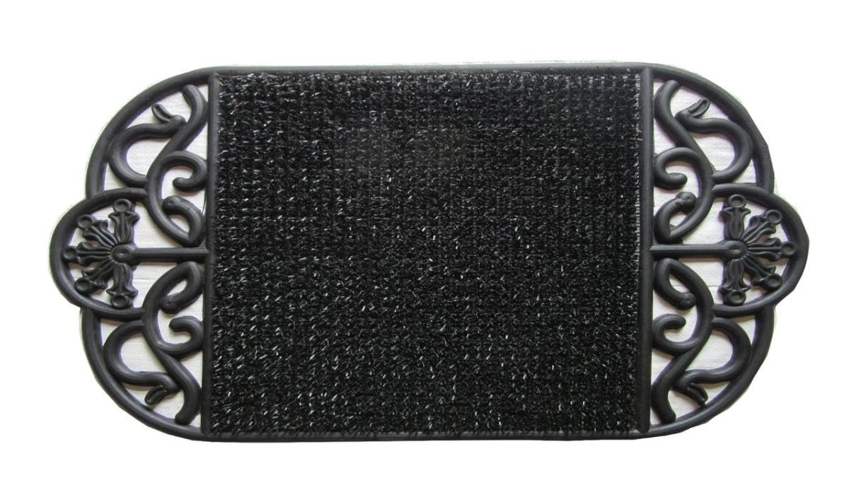 ImportsDecor 839RBM Oval black turf