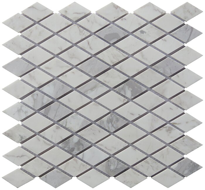 NS020-A Carrara Stone Diamond Mosaic