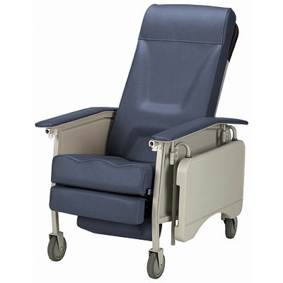Picture of Invacare IH6065A-IH61 Deluxe Three-Position Recliner&#44; Blueridge