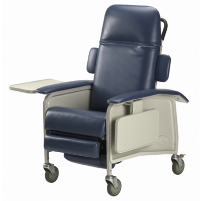 Picture of Invacare IH6077A-IH61 22 in. Clinical Three-Position Recliner&#44; Blueridge