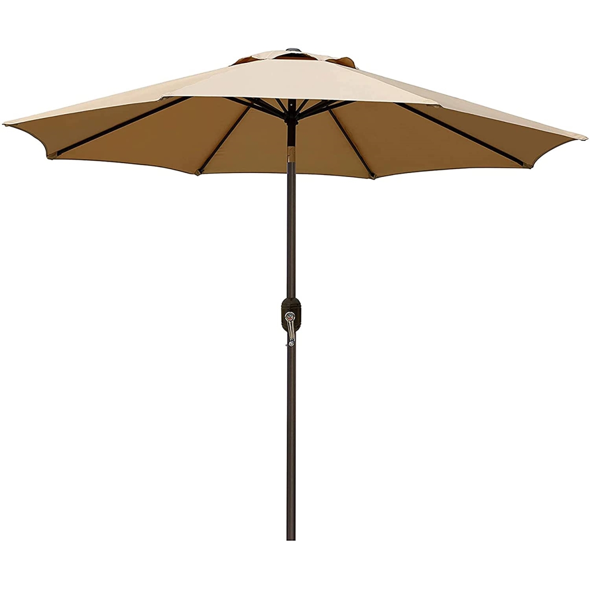 9 in. Patio Umbrella, Light Khaki