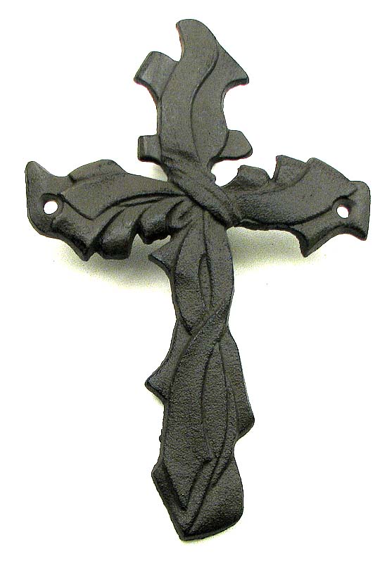 0184J-0241-2 Ribbon Cross - Set of 2