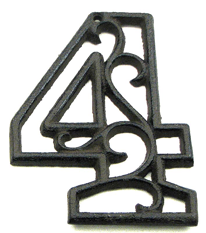 Cast Iron Number Four