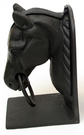 Picture of IWGAC 0170J-04647 Cast Iron Horse Head Bookend