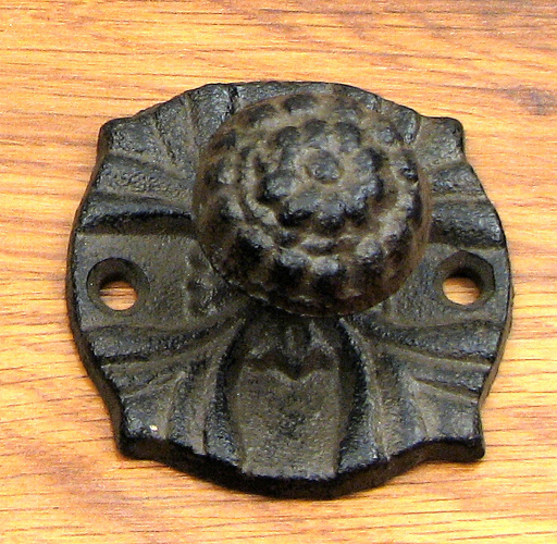 Vintage Cast Iron Drawer Pull - Set of 6