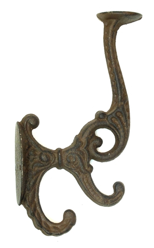 Picture of IWGAC 0170J-01207 Solid Cast Iron Victorian Coat Hook - Set of 2