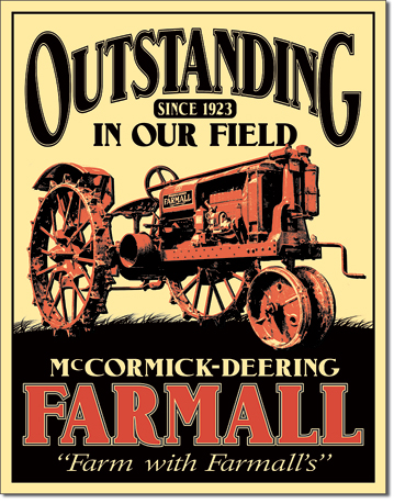 Picture of IWGAC 034-2316 Farmall Outstanding in Our Field Tin Sign