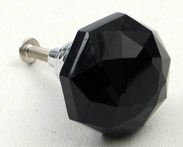0170-HO14BL Door & Drawer Pull, Black - Large