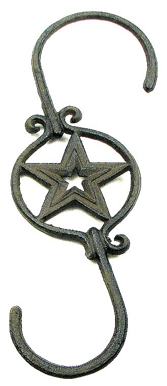 Picture of IWGAC 0184-0537 Cast Iron Star Plant Hanger