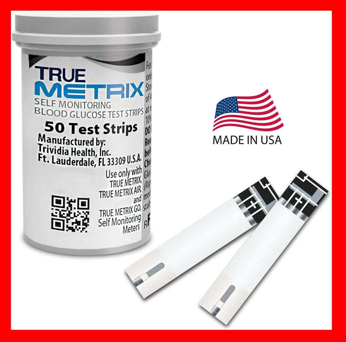 j78 True Matrix 1464 Glucose Blood Test Strips - 50 Strips -  Jubilee inc