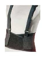 Picture of Jobri BB2210MD BetterBack Industrial Action Belt with Sew-in Suspenders, Medium - Black