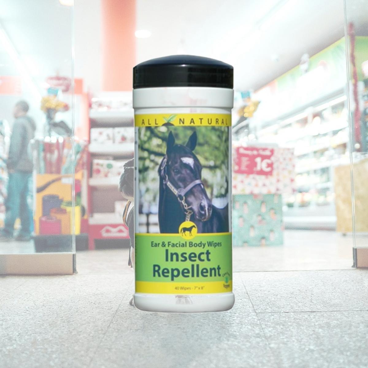 Picture of Care Free Enzymes 4355 Ear & Facial Body Wipes Insect Repellent for Horses