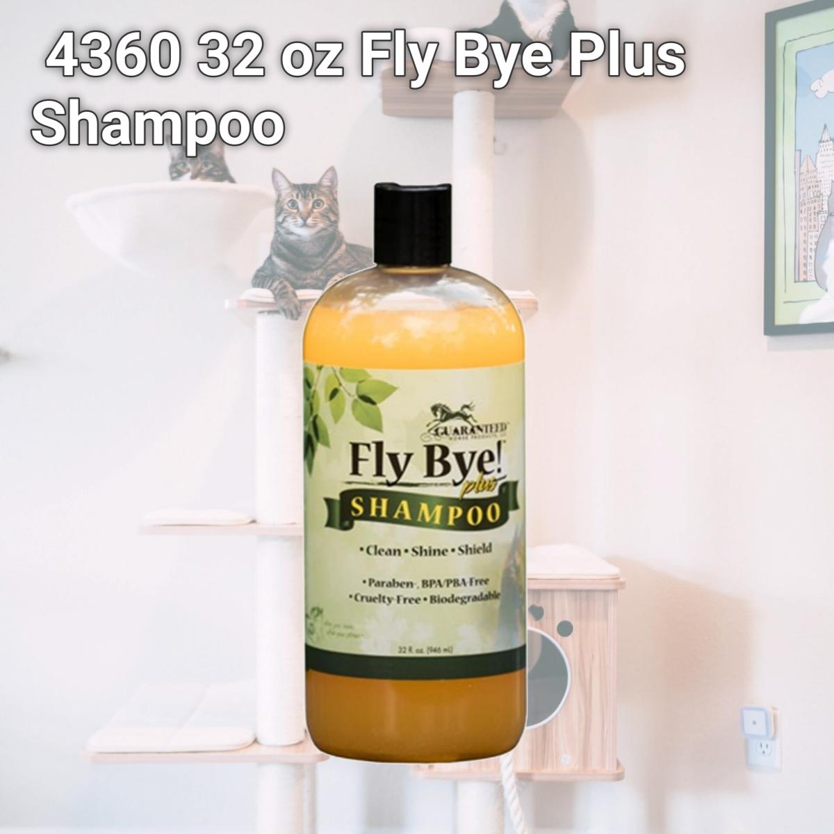 Picture of Guaranteed Horse Products 4360 32 oz Fly Bye Plus Shampoo
