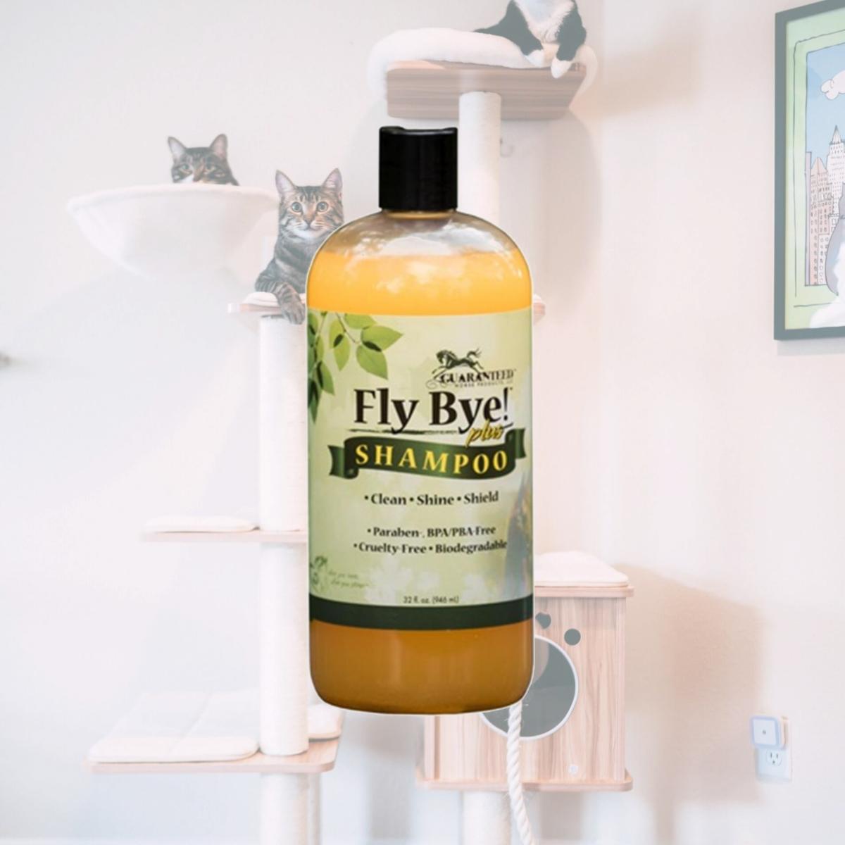 Picture of Guaranteed Horse Products 4360 32 oz Fly Bye Plus Shampoo