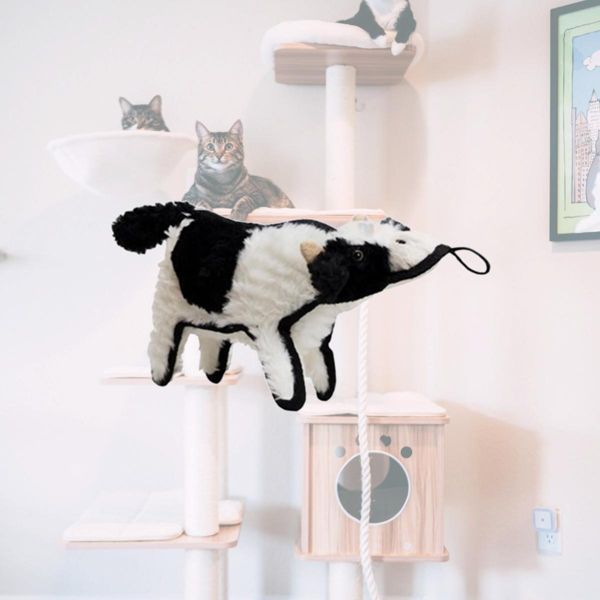 Picture of Steel Dog 54417 Ruffian Cow with Tennis Ball
