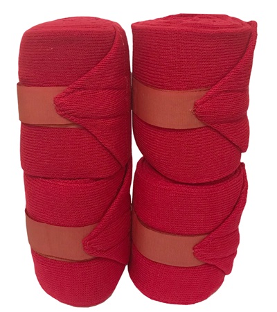 Picture of Jacks J19-NP 4 in. x 9 ft. Stall Acrylic Knit Bandages, Neon Pink
