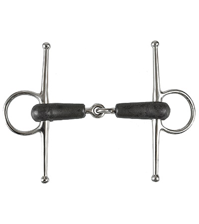215381R-5 5 in. Full Cheek Soft Rubber Bit