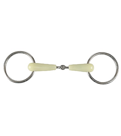 212519P-5 5 in. Apple Loose Ring Snaffle Bit