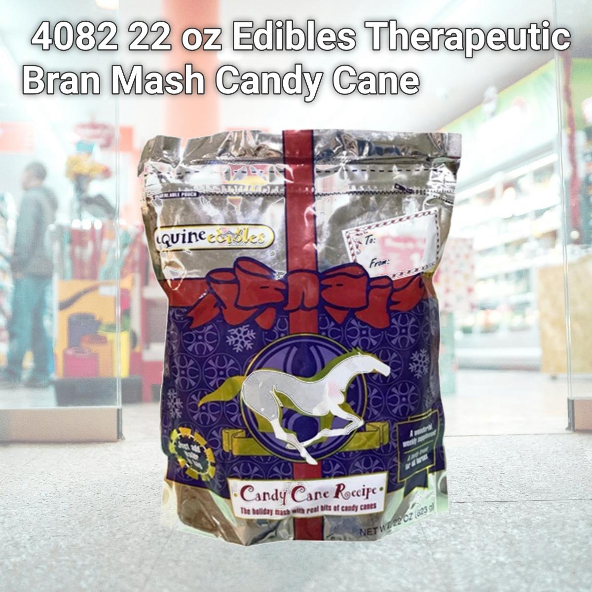 Picture of Equine 4082 22 oz Edibles Therapeutic Bran Mash Candy Cane