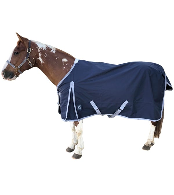 Picture of Jacks 4291-NV-86 86 in. Atlas Turnout Blanket 600 Denier with 180 gm Lining, Navy