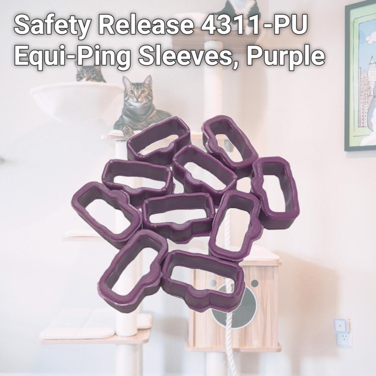 Picture of Safety Release 4311-PU Equi-Ping Sleeves, Purple