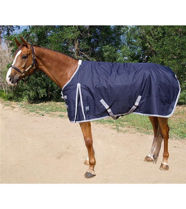 Picture of Jacks Heritage Collection 4292-NV-86 86 in. 300 gm Atlas Turnout Blanket 600 Denier with Lining&#44; Navy