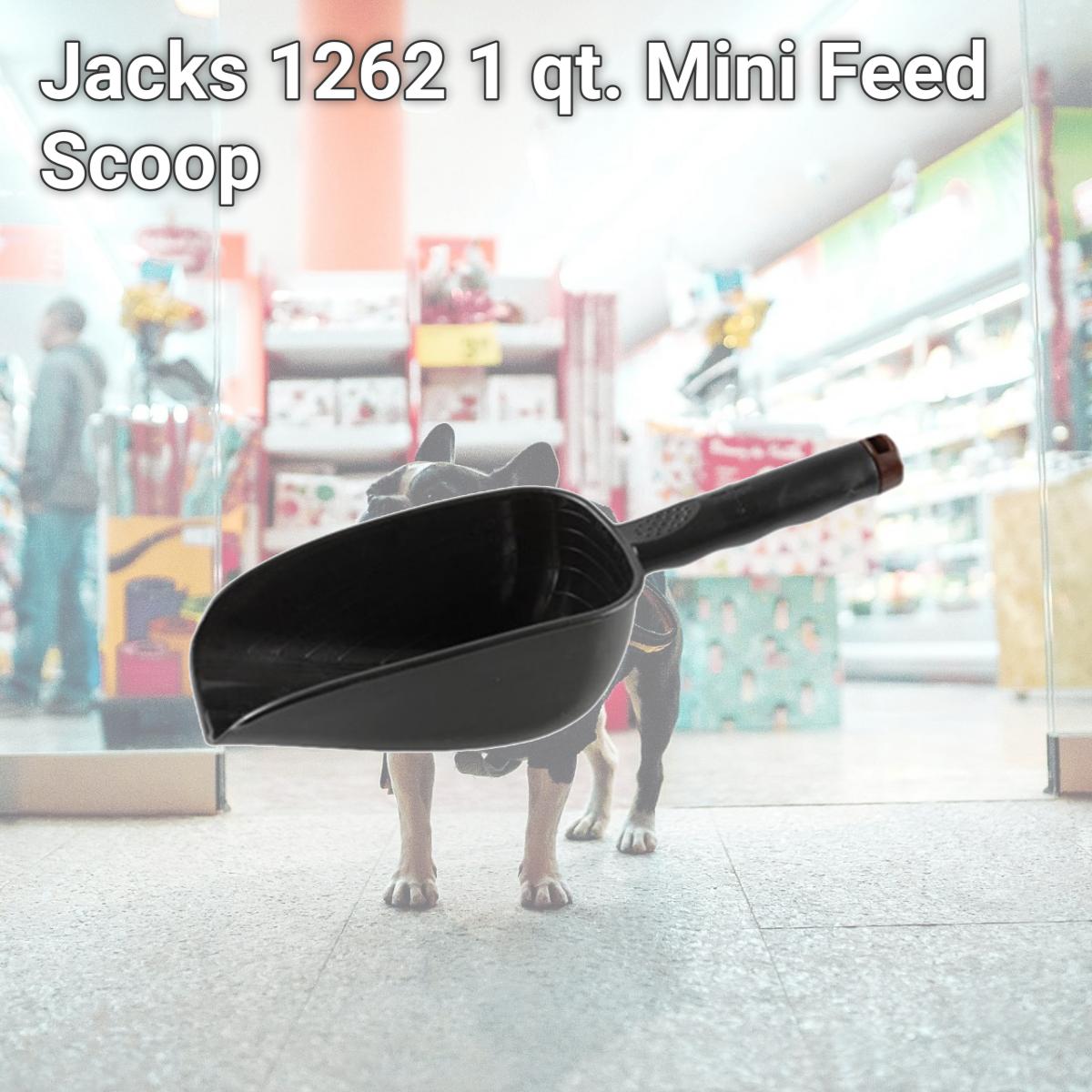 Picture of Jacks 1262 1 qt. Mini Feed Scoop