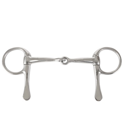 Picture of Jacks 5115-5 5 in. Stainless Steel Half Cheek Snaffle Bit