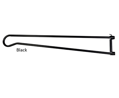 10966-BK 40 in. Fold Away Blanket Bar, Black