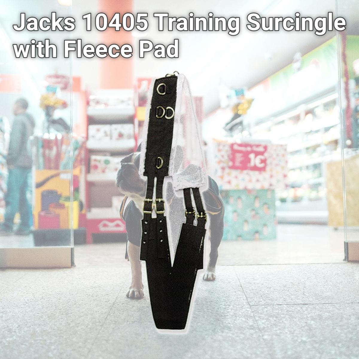 Picture of Jacks 10405 Training Surcingle with Fleece Pad