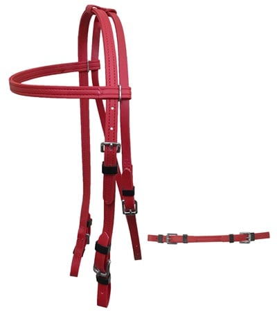 Picture of Jacks 4337-YE Thoroughbred Beta Bridle, Yellow